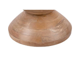 Totem de table d'appoint avec lampe - ambiance cosy