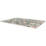 Détail des couleurs vives du tapis Jaya extérieur Multico