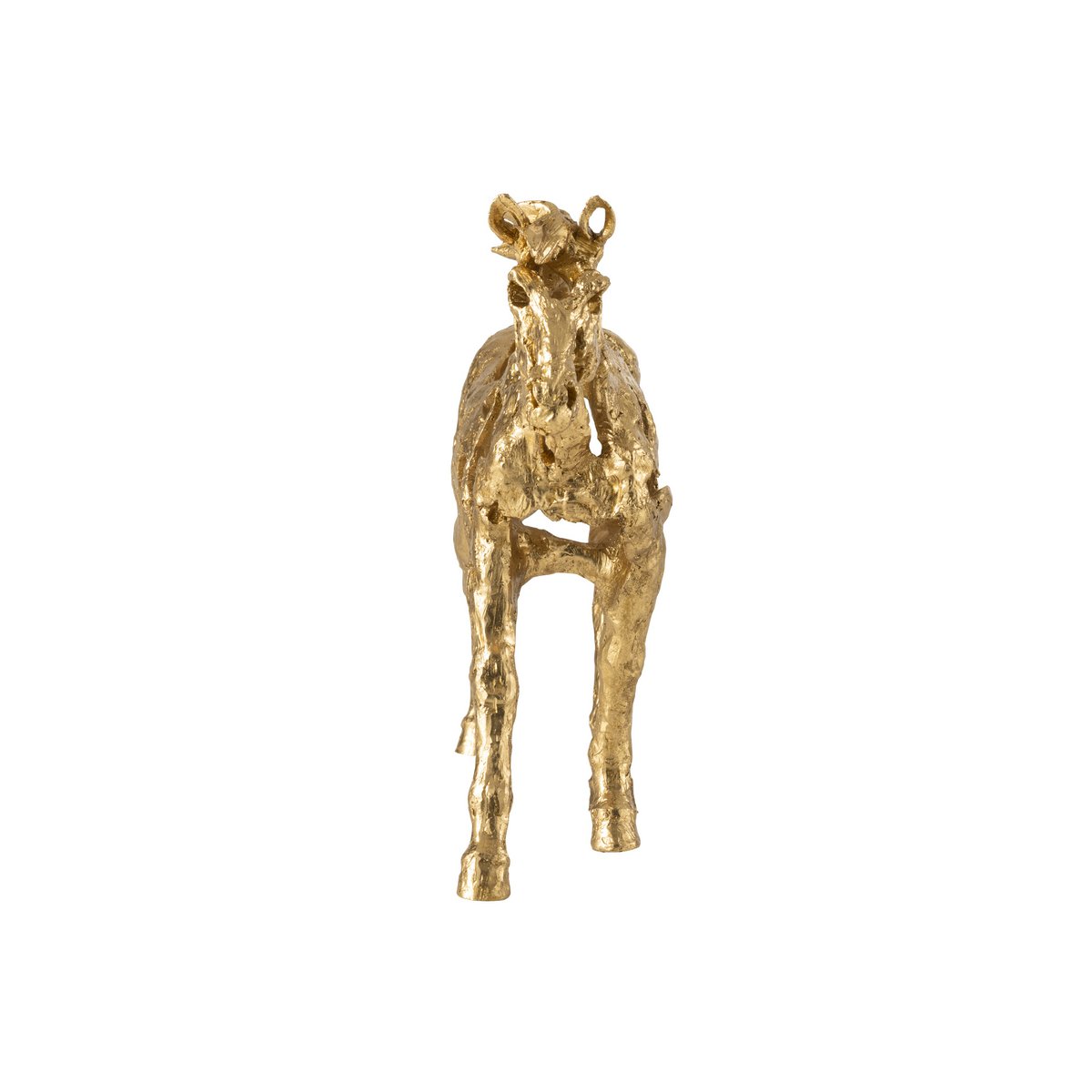 Détail de la figurine J-Line Horse Running, texture polyrésine