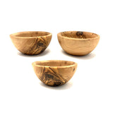 Bol à tapas rond Ø 14 cm bois d'olivier