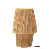 Lampe Sara J-Ligne en bois naturel avec un design élégant