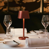 Lampe de table rechargeable Ava Bronze