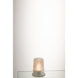 Photophore J-Line Sucre - verre - blanc - petit