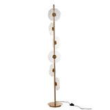 Lampadaire J-Line LED Fleur - fer/plastique - or