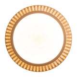 Plafond LED "Madison" Ø 48 cm, de nombreuses fonctions, en métal et en plastique, or, avec des LED intégrées, éclairage pour le salon ou le bureau