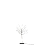 Vue d'ensemble de l'arbre décoratif J-Line, illuminant un espace moderne