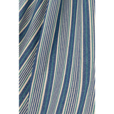 Hamac J-Line rayé bleu et blanc, vue d'ensemble