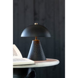 Détail du matériau en métal de la lampe J-Line Mushroom