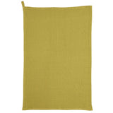 Torchon nid d'abeilles uni Mumba Bergamote 50 x 70
