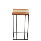 Table d'appoint J-Line dans un salon moderne