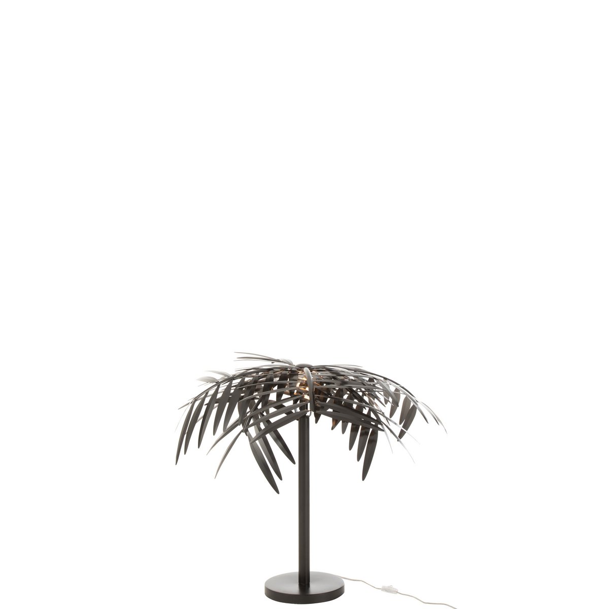 Détail du design moderne de la lampe J-Line Leaf.