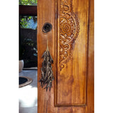 Le Pompon Coquillage Licorne - Marron