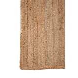 Tapis rectangle J-Line en jute naturel, vue d'ensemble