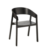 J-Line Chaise Naga Frêne/Corde Noir