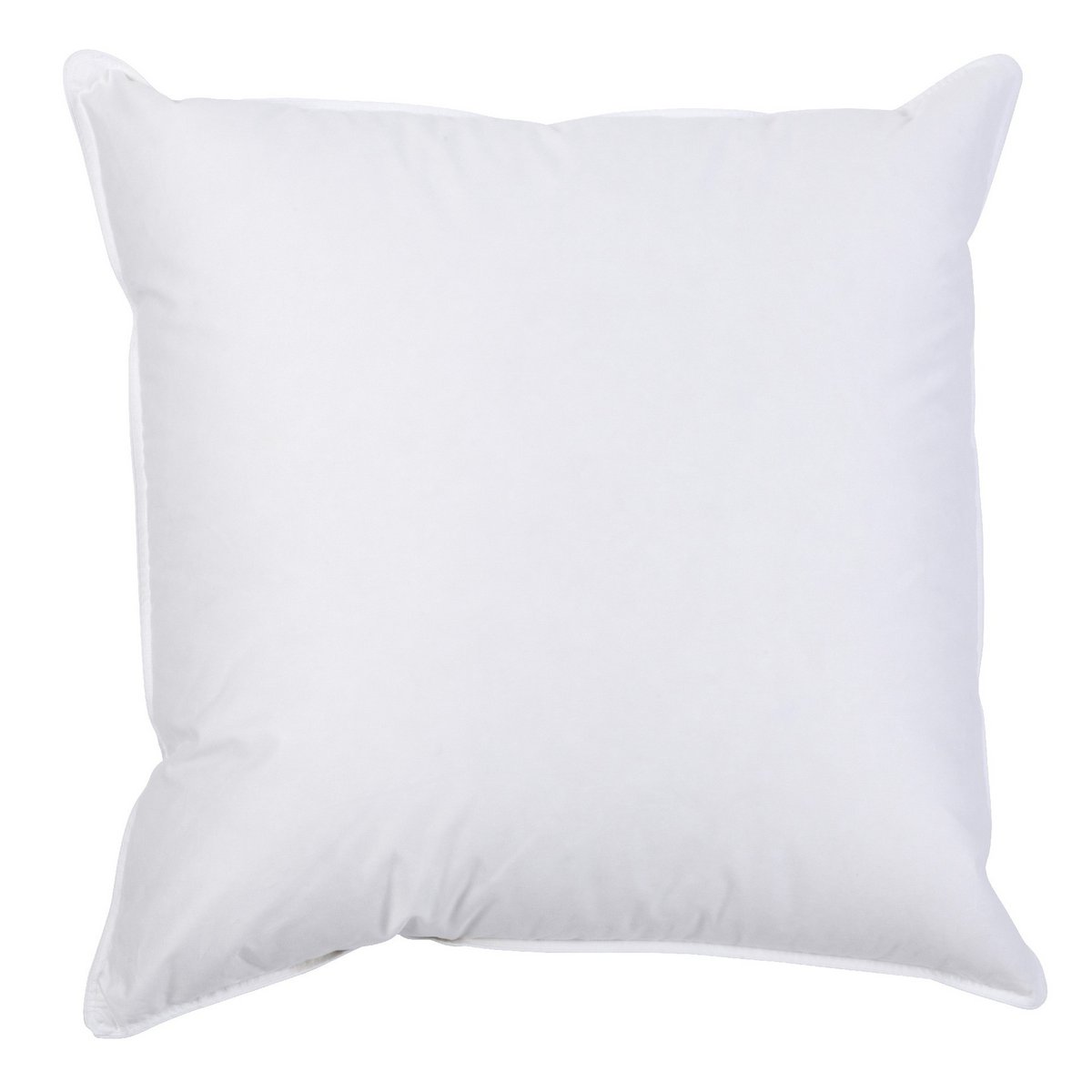 Intérieur de coussin Plumes Blanc 80x80 - élégant et confortable