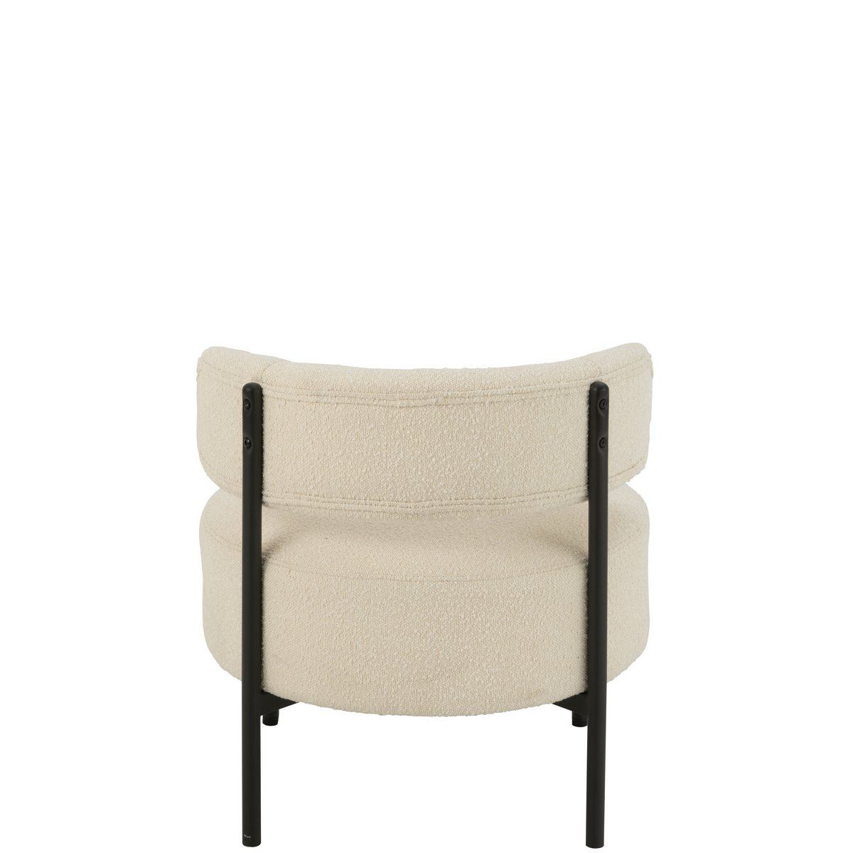 Fauteuil J-Lounge Bouclé dans un salon moderne