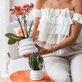 Maison Colibri | Pot à bulles blanc - Ø9cm