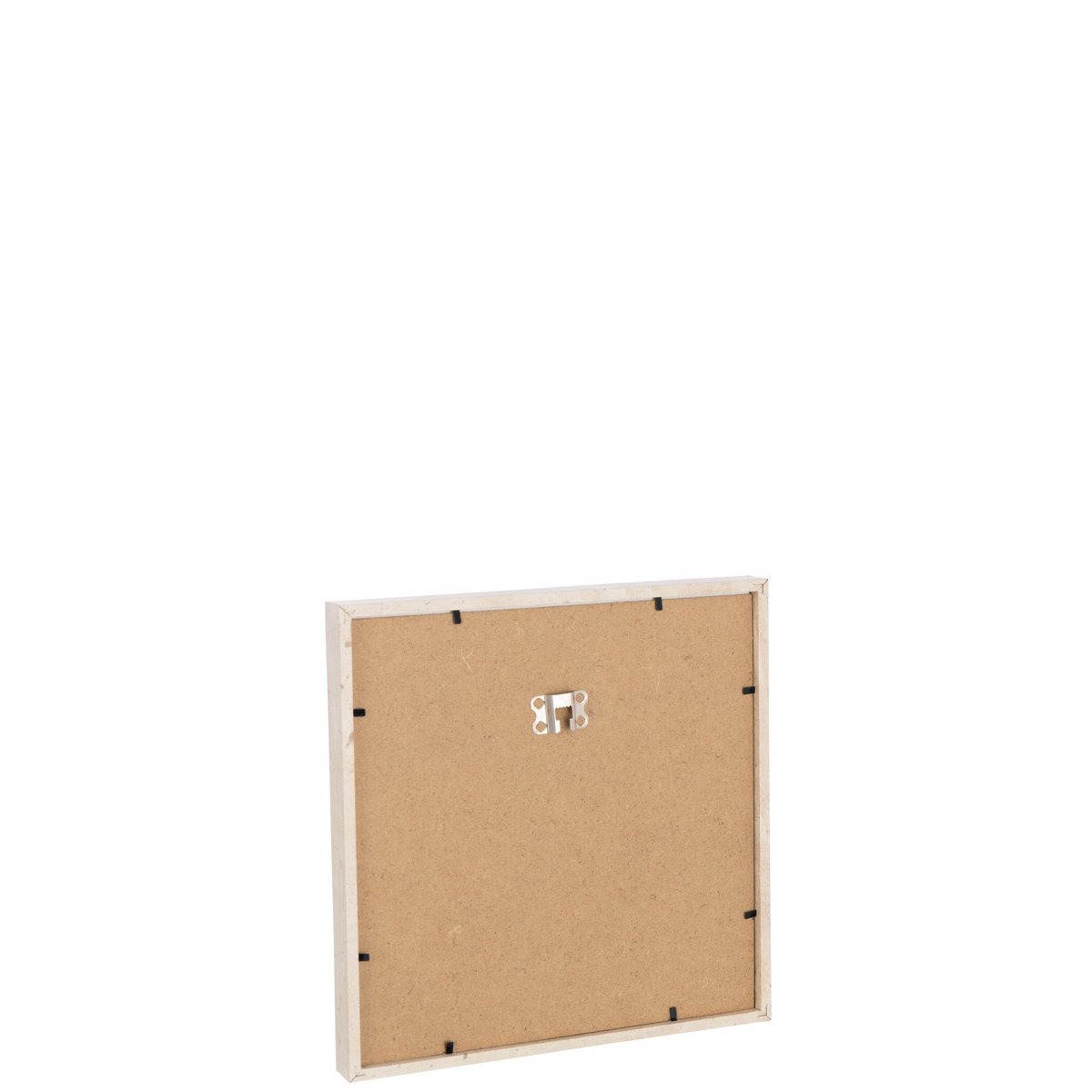 Cadre photo J-Line en bois naturel, 25x25 cm, élégant et moderne.