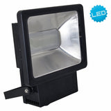 Lampe extérieure LED 'Spotlight' en métal noir avec verre transparent