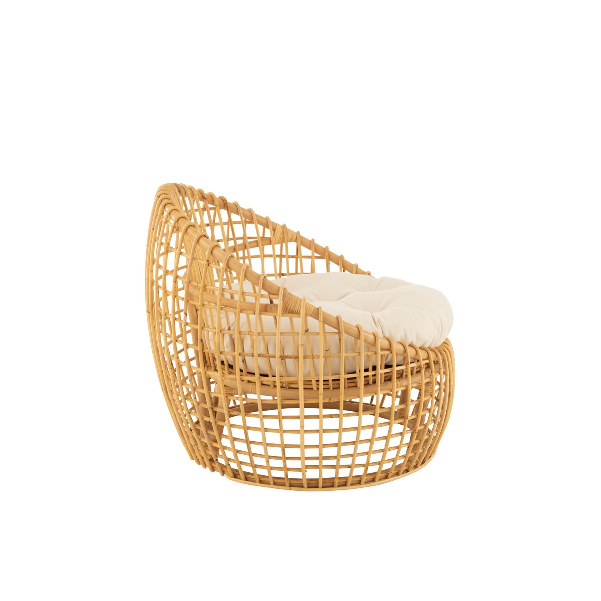 Détail du coussin de la chaise Lise J-Line - confort et style