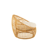 Détail du coussin de la chaise Lise J-Line - confort et style
