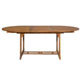 Chaise de jardin avec dossier réglable en acacia