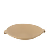Plateau Agra Aluminium Beige - Élégant et contemporain, 40 cm