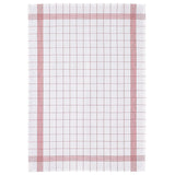 Torchon Metis Carreaux rouge
