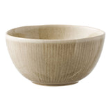 Bol Viola en céramique beige, vue de face avec motif élégant