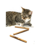 Os à mâcher en bois d'olivier pour petit chien ou chat (lot de 3)