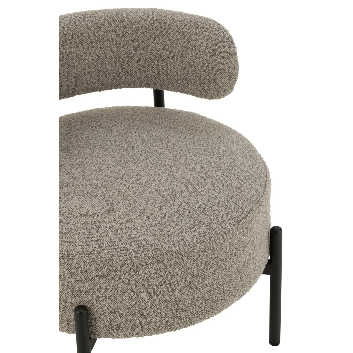 Chaise longue J-Lounge avec coussin, confort optimal.