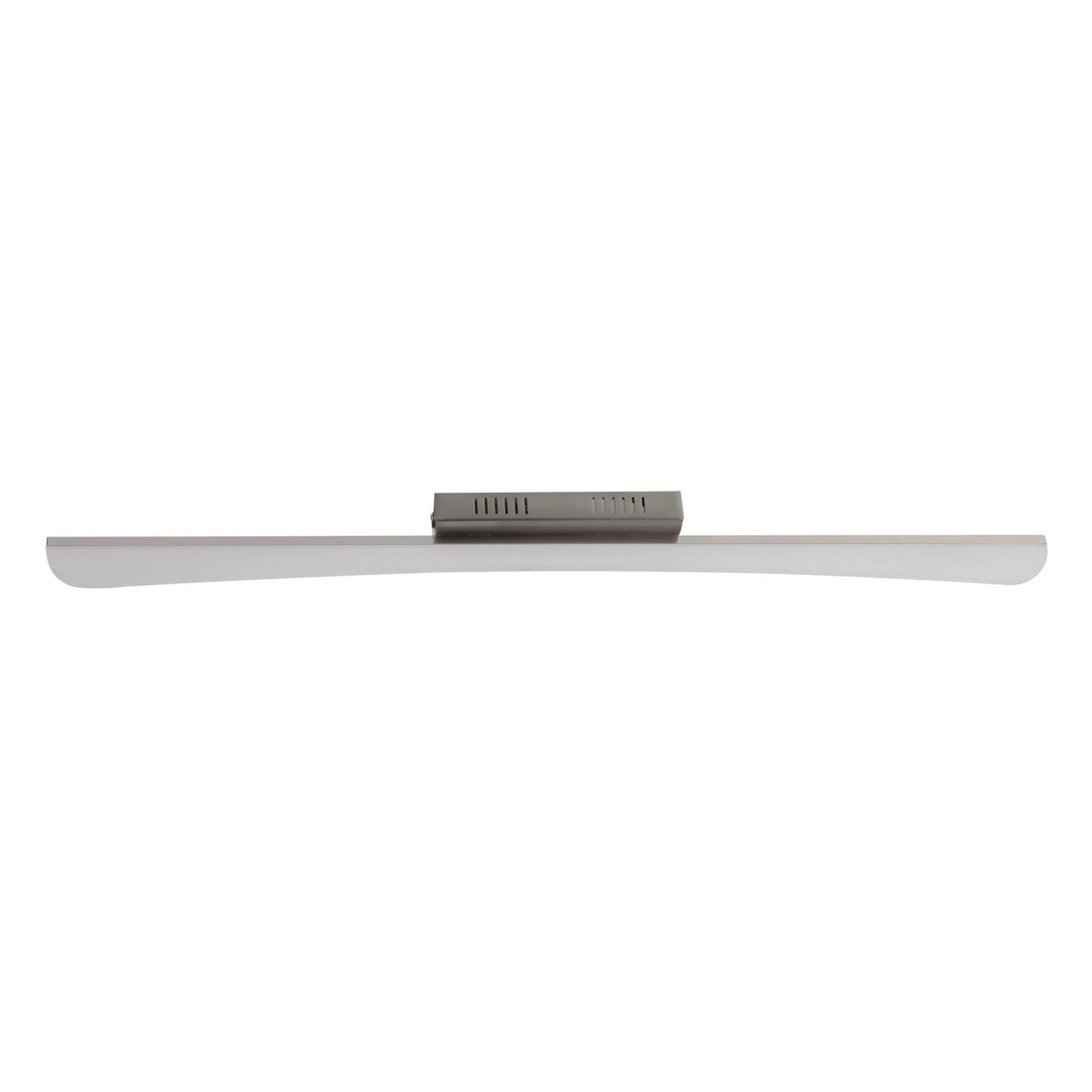 Plafond LED Bones 2 - vue avant avec lumière chaude