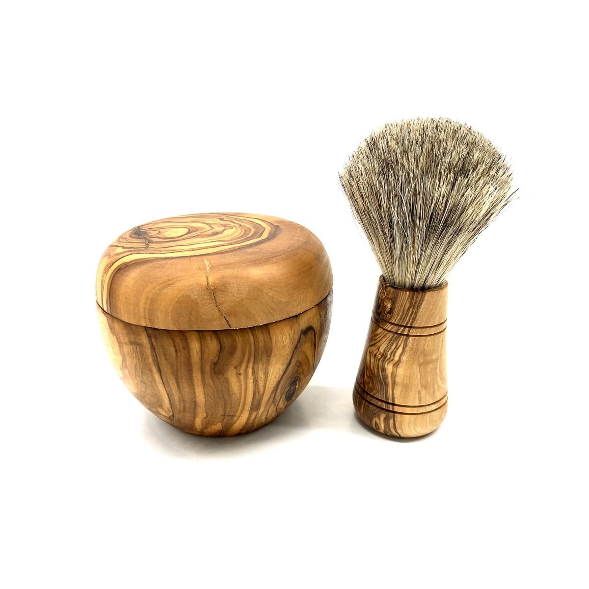 Set de rasage SIR GEORGE - brosse à raser en poils de blaireau
