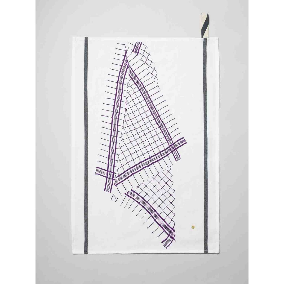Torchon Tonton Violet 70 x 50