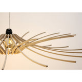 Suspension Design bois D97cm SUNNY - kit câble noir