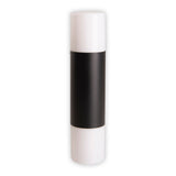 Lampe murale extérieure "torcia" 32 cm de haut en métal et plastique en noir, E27