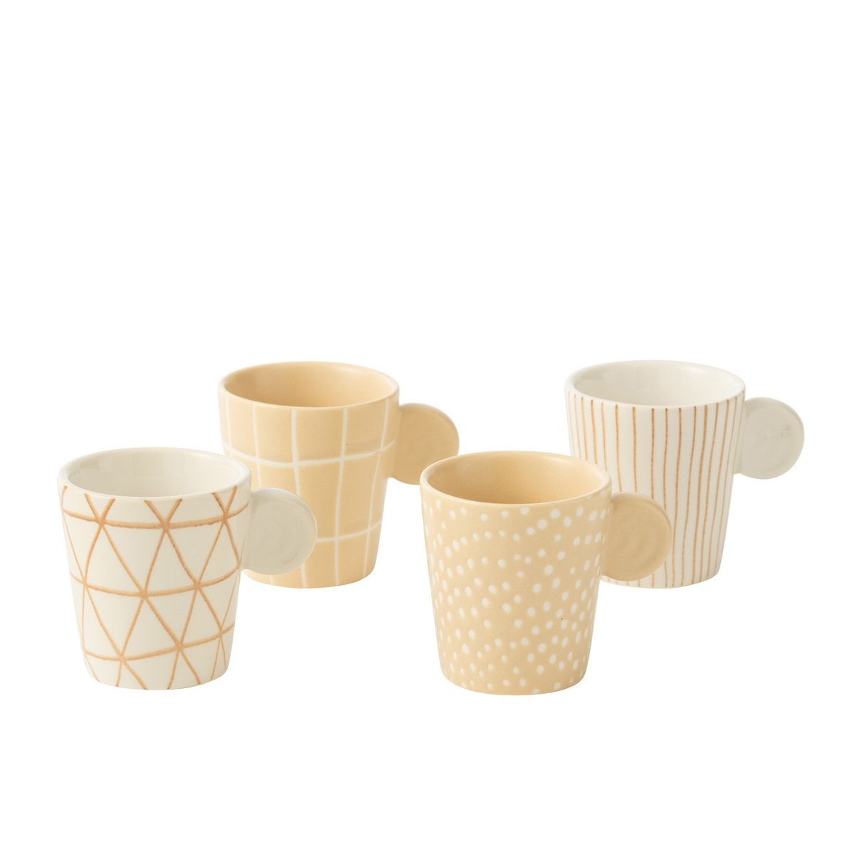 Boîte céramique J-Line sur une table moderne