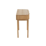 Détail du bois naturel de la console J-Lline Round
