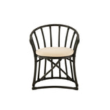 Détail du tissu jute de la chaise J-Line, texture élégante