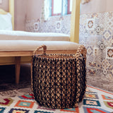 Panier à linge PRAYA | Panier à plantes en jacinthe d'eau