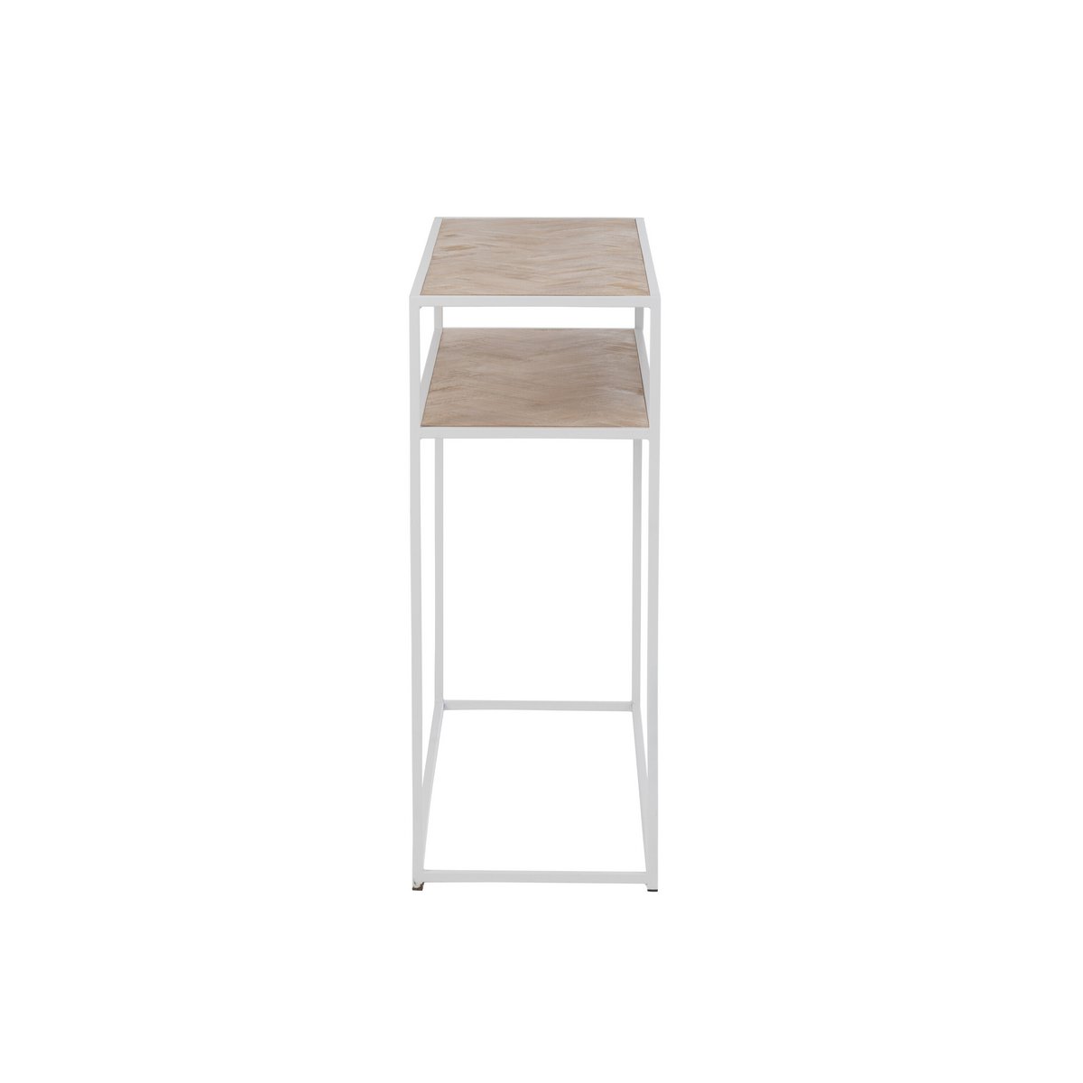 Détail du design moderne de la console Zigzag J-Line