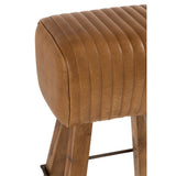 Tabouret J-Line sur un sol en bois, style contemporain