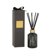 Huile parfumée J-Line Rêves Noir 200ml - bouteille élégante en noir