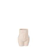 Pot de fleurs J-Line en céramique rose, ambiance moderne