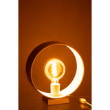 Ambiance chaleureuse créée par la lampe J-Liline Circle dans un intérieur