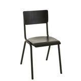 Chaise J-Line, vue rapprochée sur les finitions