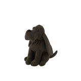 Cale-Porte Chien Bouclé Gris Foncé - Design élégant et ludique