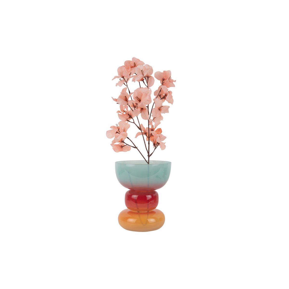 Vase Summer Vibes Large avec dégradé de couleurs estivales