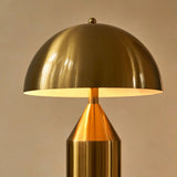Lampe de commode Otto dorée