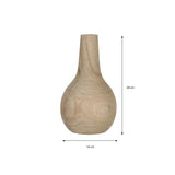 Vase Pia Marron clair